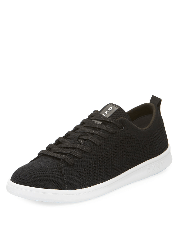 Dkny Men's Felix Knit Sneakers In Black ModeSens