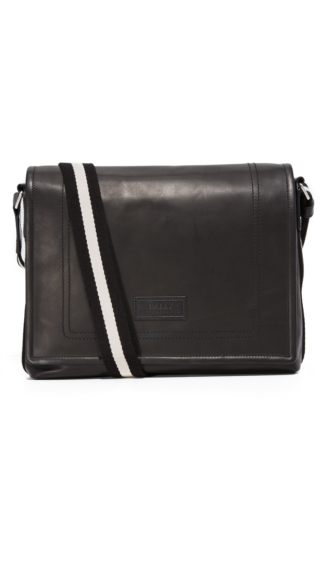 Bally Teapolt Messenger Bag In Black ModeSens