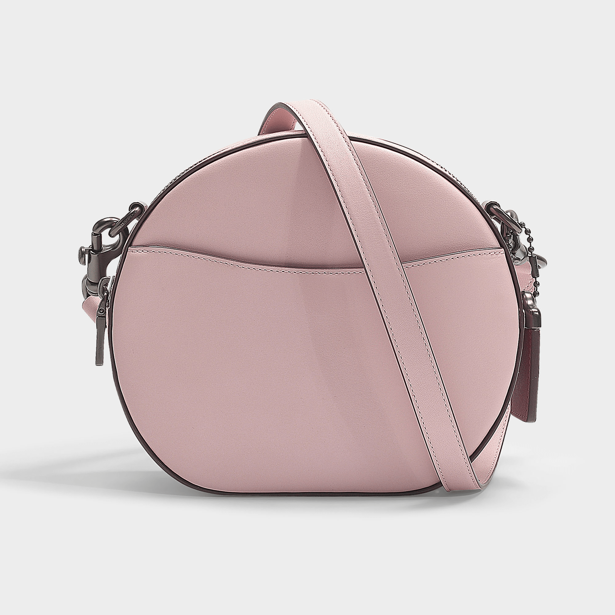 Coach Glovetanned Leather Canteen Crossbody Bag In Pink Calfskin