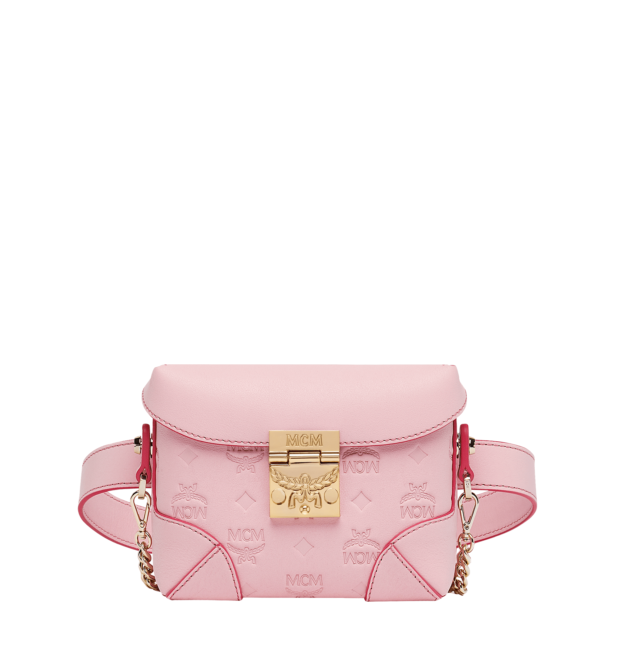 Mcm Soft Berlin Belt Bag In Monogram Leather In Qb ModeSens