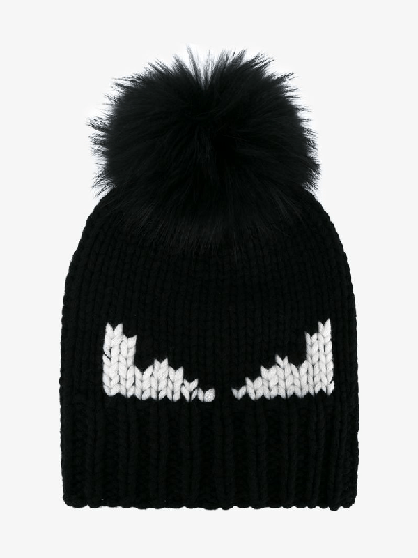 Fendi Bag Bugs Beanie In Black ModeSens