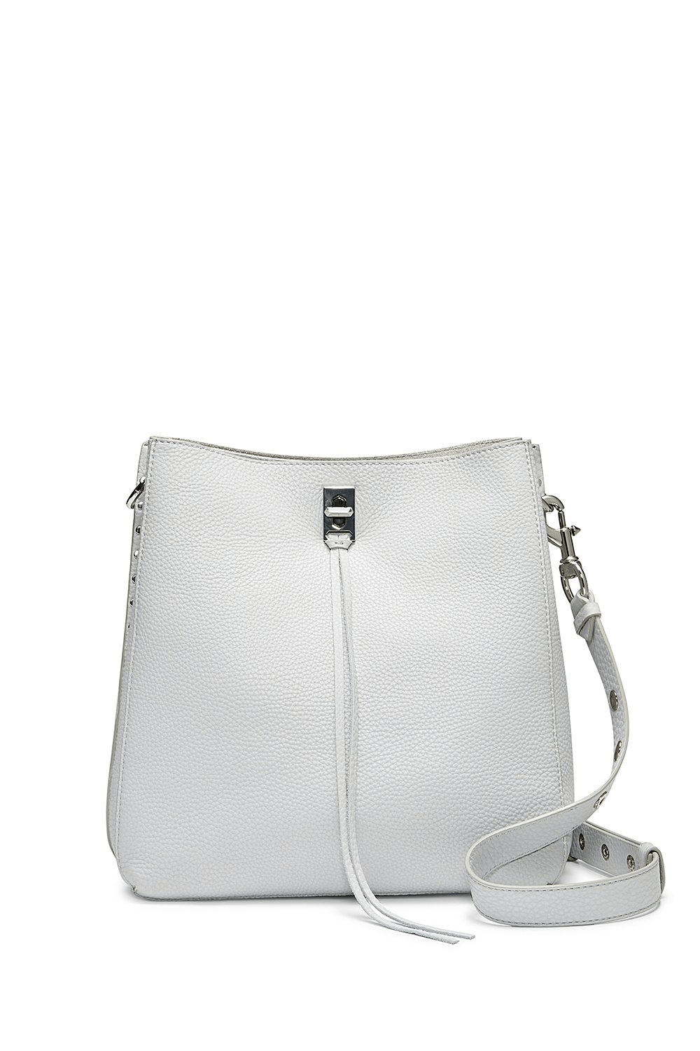 Rebecca Minkoff Darren Shoulder Bag In Ice Grey ModeSens