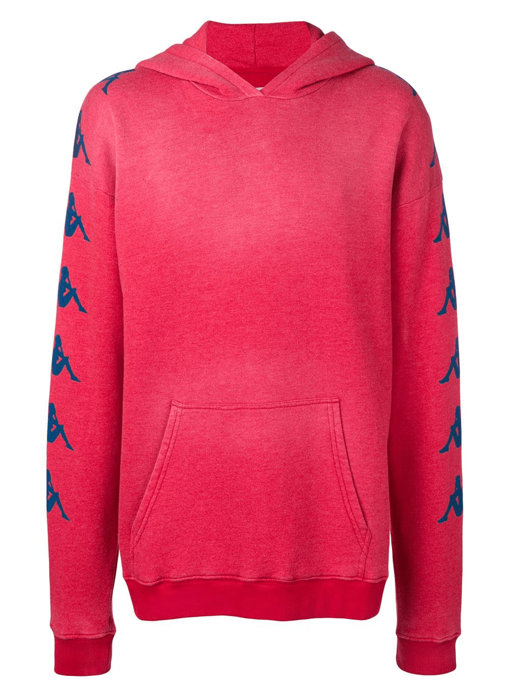 Kappa Logo Hoodie Red ModeSens