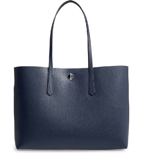 Kate Spade Large Molly Leather Tote In Blazer Blue ModeSens