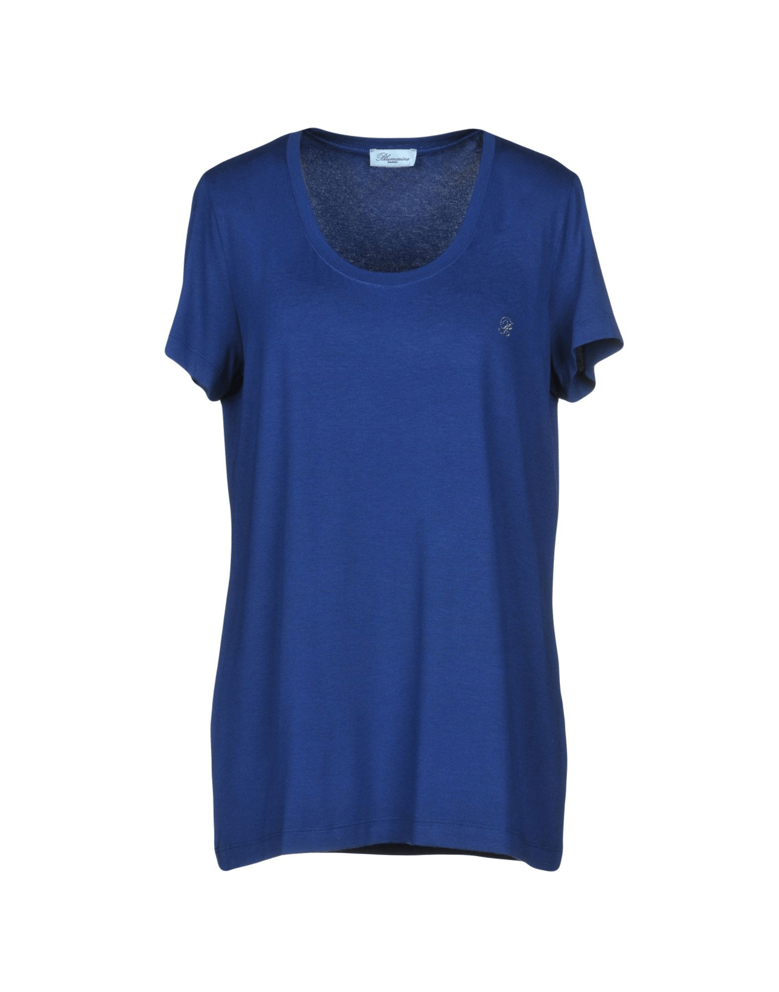Blumarine Beachwear Tshirt In Blue ModeSens