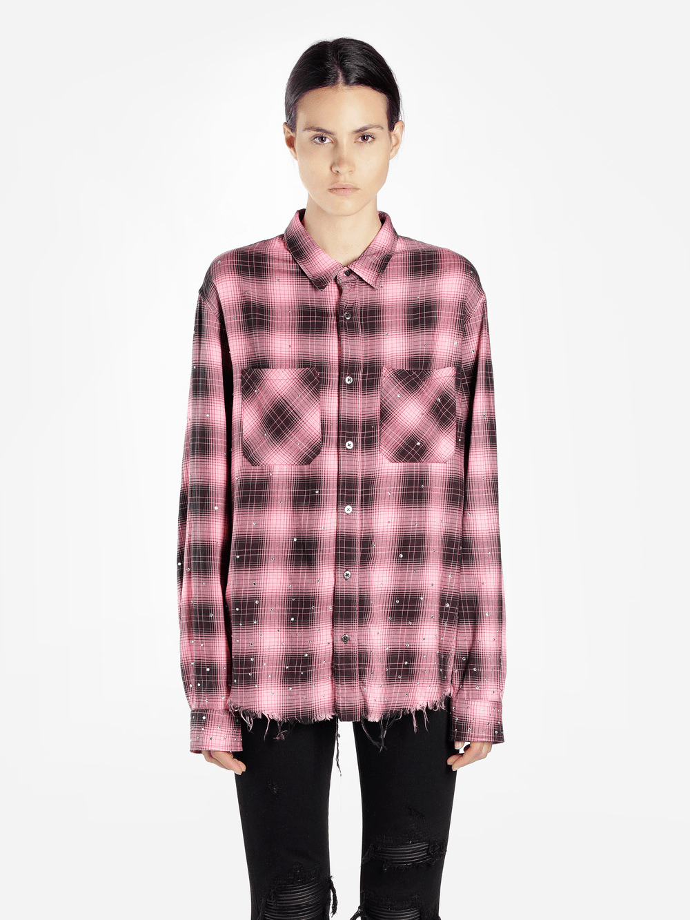 Amiri Shirts In Pink ModeSens