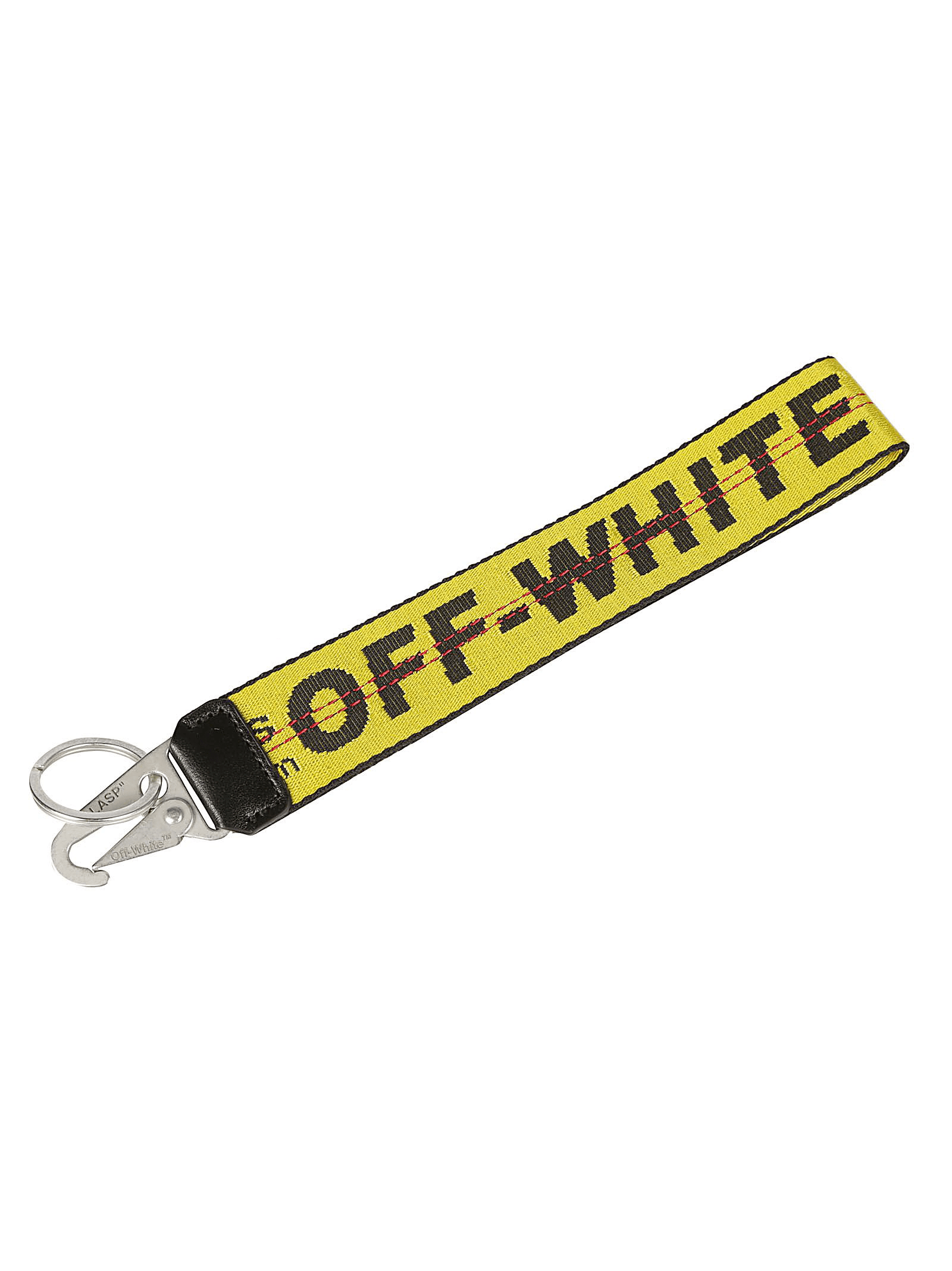 Offwhite Industrial Keychain In Yellow ModeSens