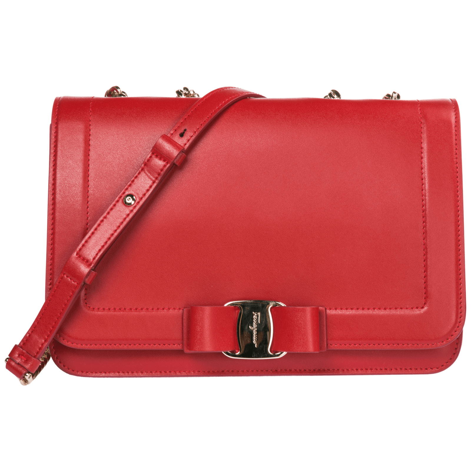 Salvatore Ferragamo Women's Leather Crossbody Messenger Shoulder Bag