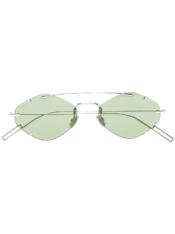 Dior Eyewear Inclusion Ultrathin Sunglasses Green ModeSens