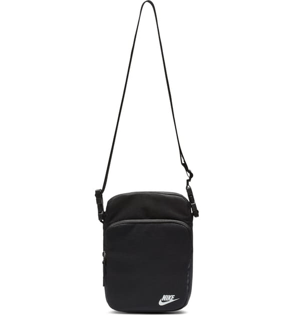 Nike Heritage 2.0 Crossbody Bag Black In Black/ White ModeSens