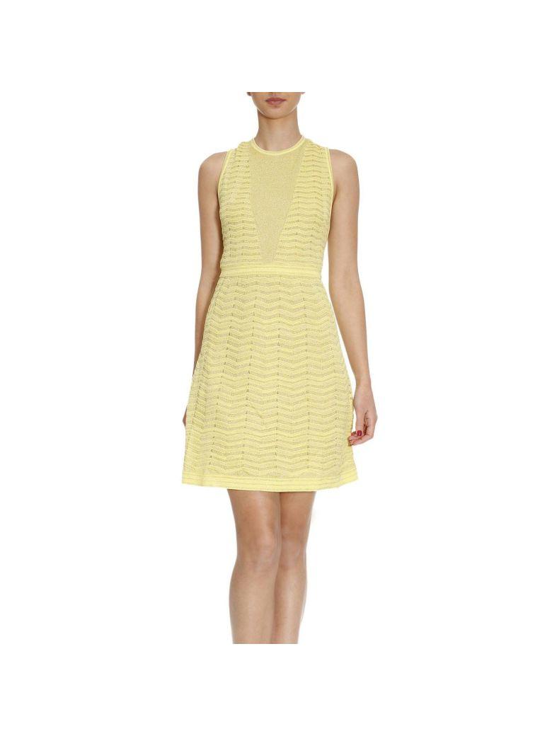 M Missoni Dress Dress Women In Yellow ModeSens