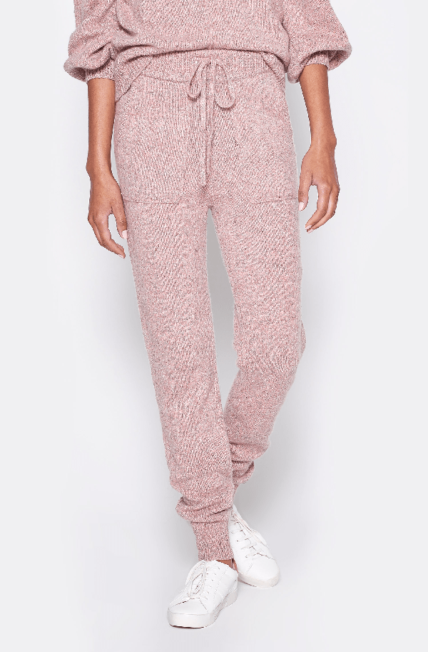 Joie Betheny Sweater Knit Jogger Pants In Pink Sky ModeSens