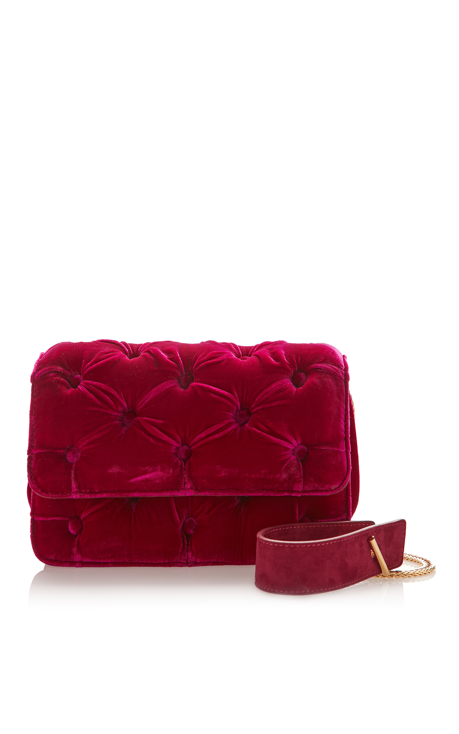 Benedetta Bruzziches Carmen Velvet Clutch ModeSens