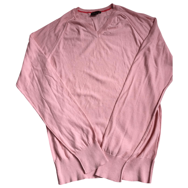 Preowned Paul Smith Pink Cotton Knitwear & Sweatshirts ModeSens