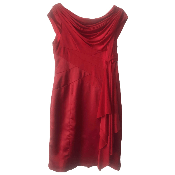 PreOwned Karen Millen Red Dress ModeSens
