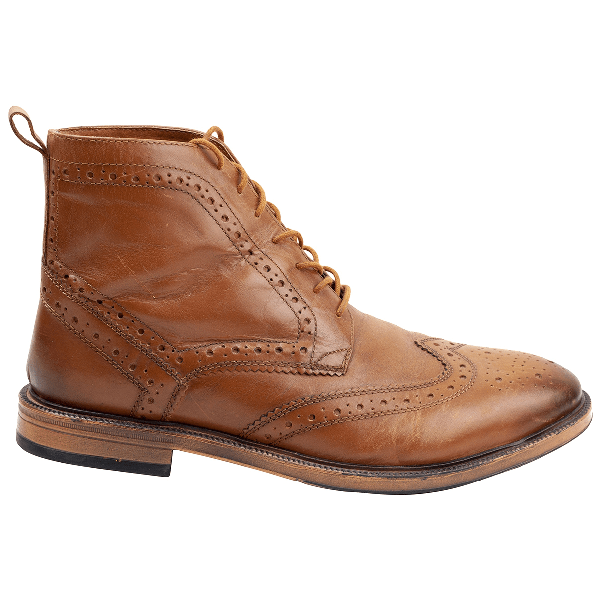 Preowned Kurt Geiger Brown Leather Boots ModeSens