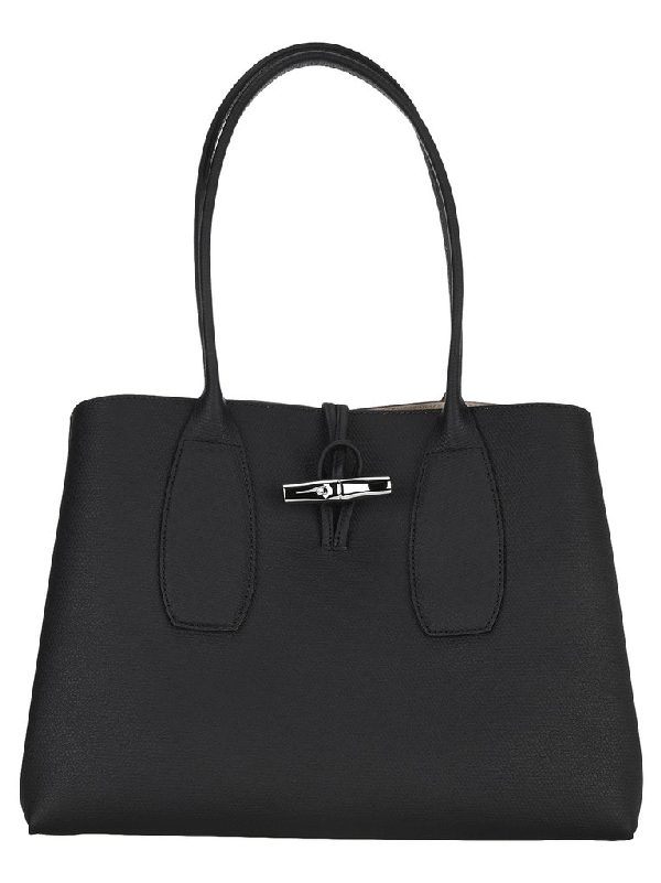 Longchamp Roseau Shoulder Bag In Black ModeSens