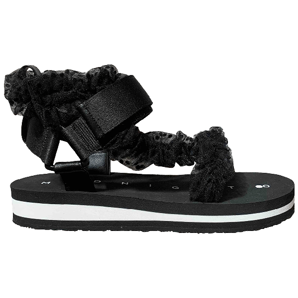Preowned Midnight 00 Black Rubber Sandals ModeSens