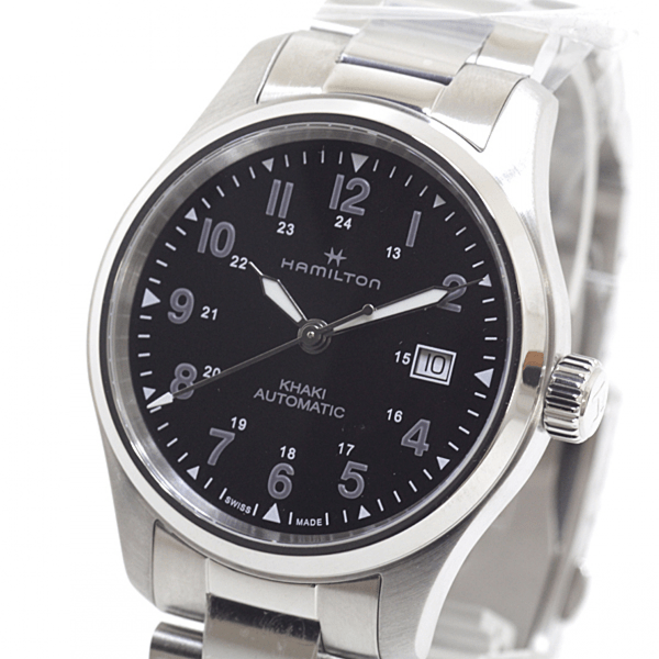 Preowned Hamilton Khaki Below Zero Phantom Silver Steel