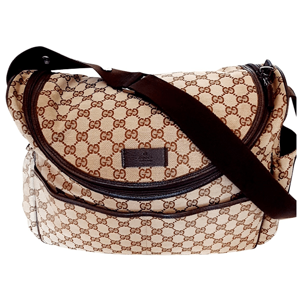 Preowned Gucci Cloth Travel Bag ModeSens