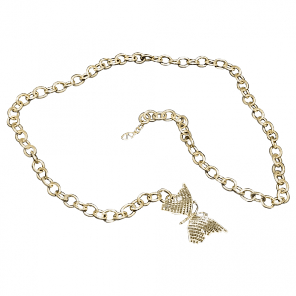 Preowned Valentino Garavani Gold Chain Belt ModeSens