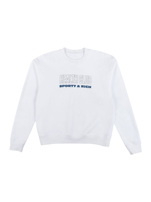 Sporty And Rich Health Club Sweatshirt In White ModeSens