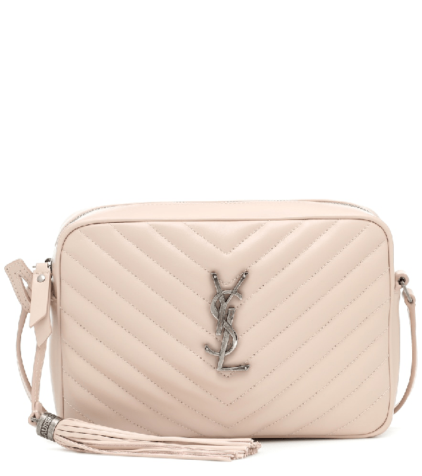 Saint Laurent Lou Mini Matelasse Leather Camera Bag In Pink ModeSens