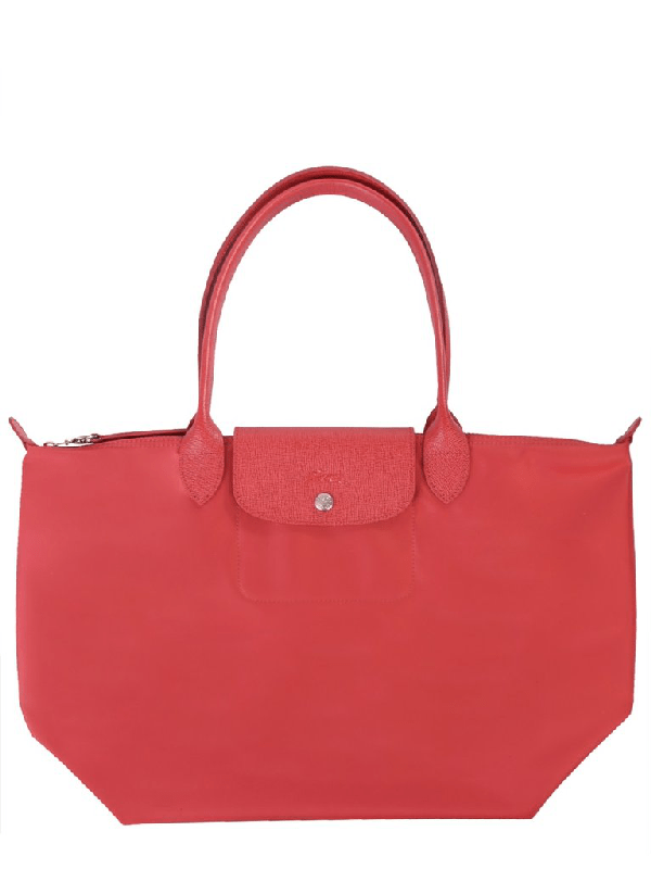 Longchamp Le Pliage Néo Large Shoulder Bag In Red ModeSens