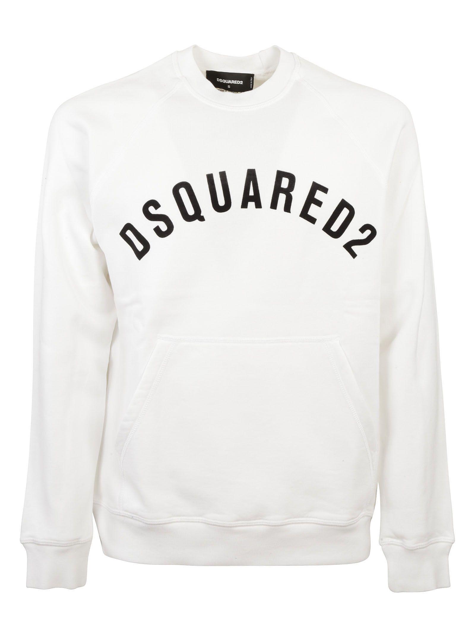 Dsquared2 Vintage Logo Sweatshirt In White ModeSens