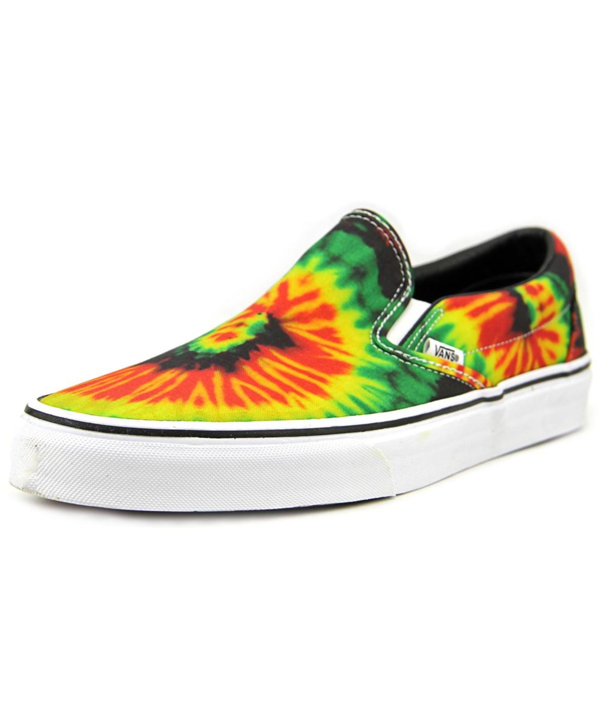 Vans Classic Slipon Men Round Toe Canvas Multi Color Skate Shoe' In