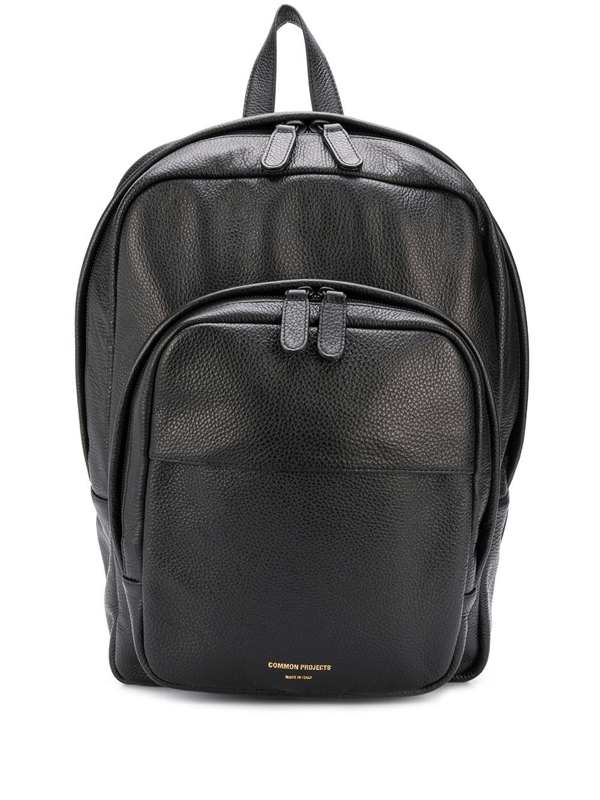 Common Projects Pebbled Leather Backpack In Black ModeSens