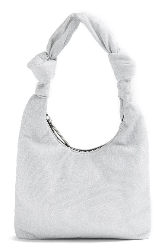 Knot Shoulder Bag In Silver ModeSens