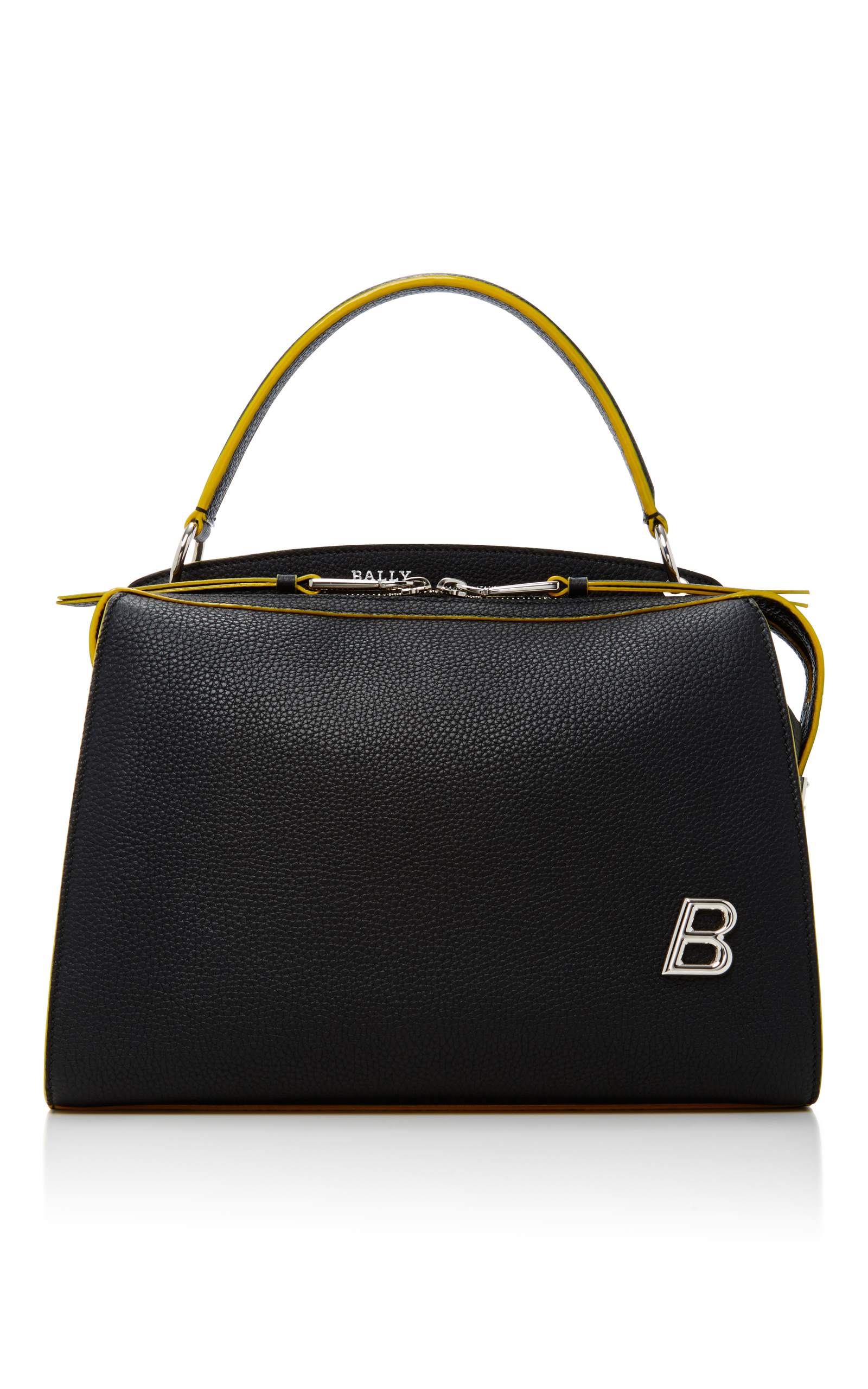 Bally Texturedleather Shoulder Bag ModeSens
