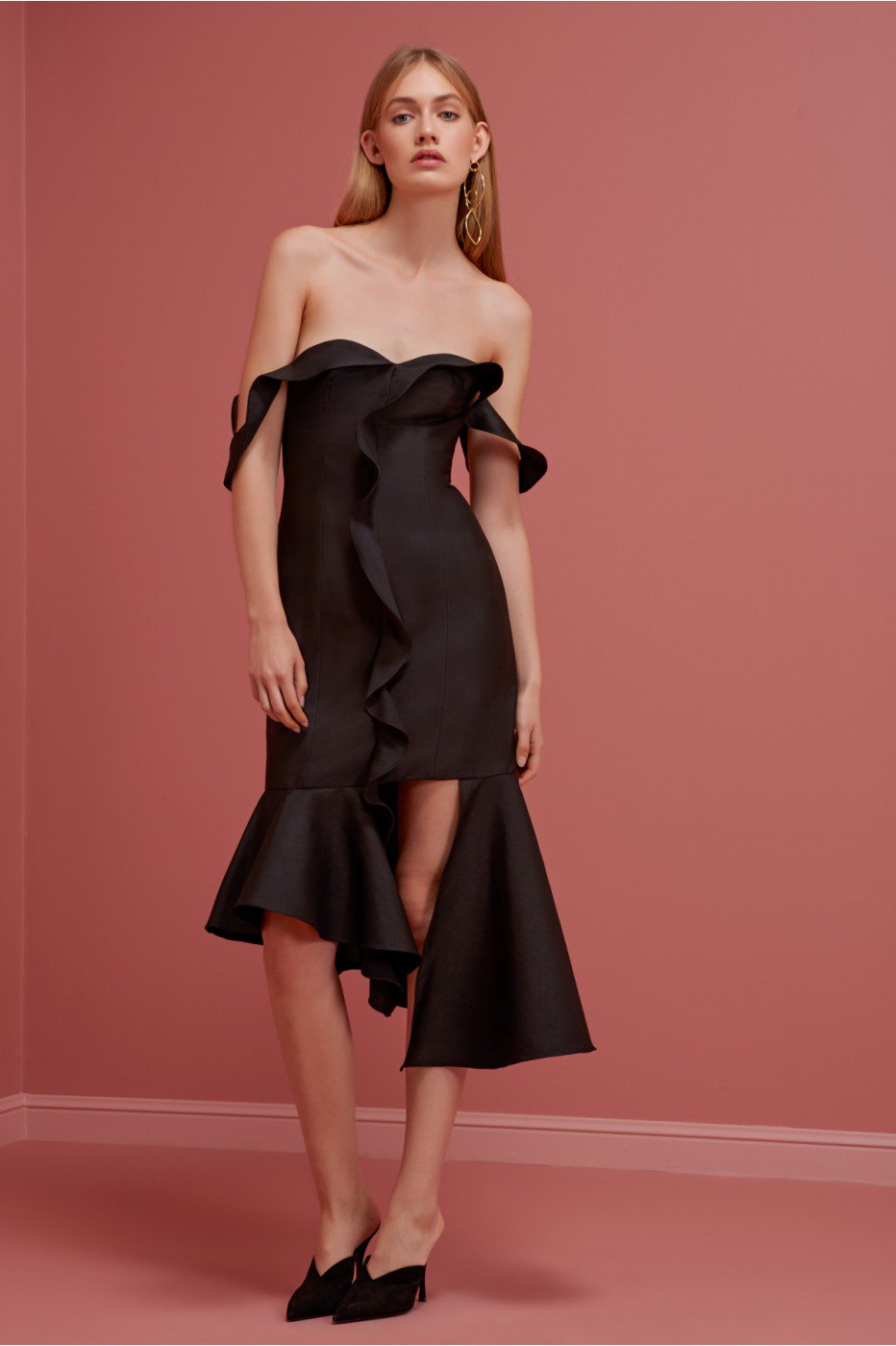 Keepsake Wallflower Dress In Black ModeSens