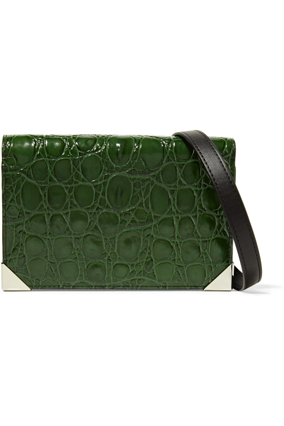 Alexander Wang Prisma Croceffect Leather Clutch ModeSens