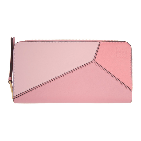 Loewe Leather Puzzle Wallet In 7615 Soft P ModeSens