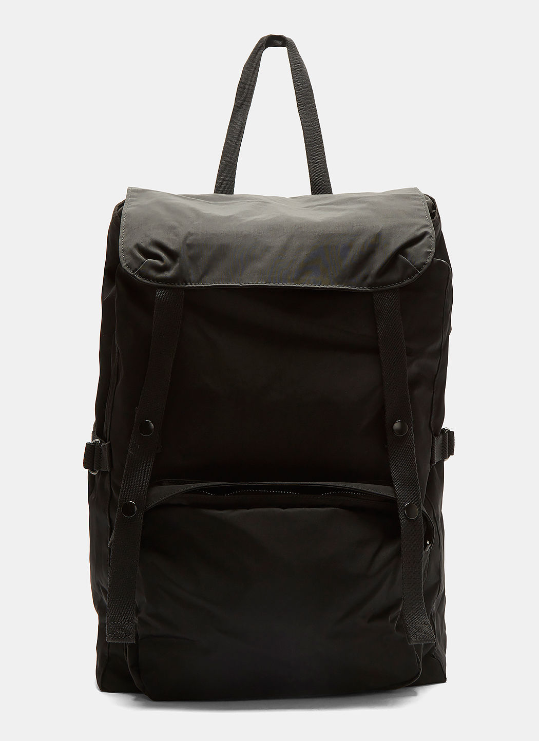 Raf Simons X Eastpak Volume Topload Large Backpack In Black ModeSens