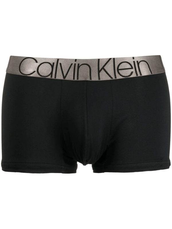 Calvin Klein Customized Stretch Boxer Briefs In Black ModeSens