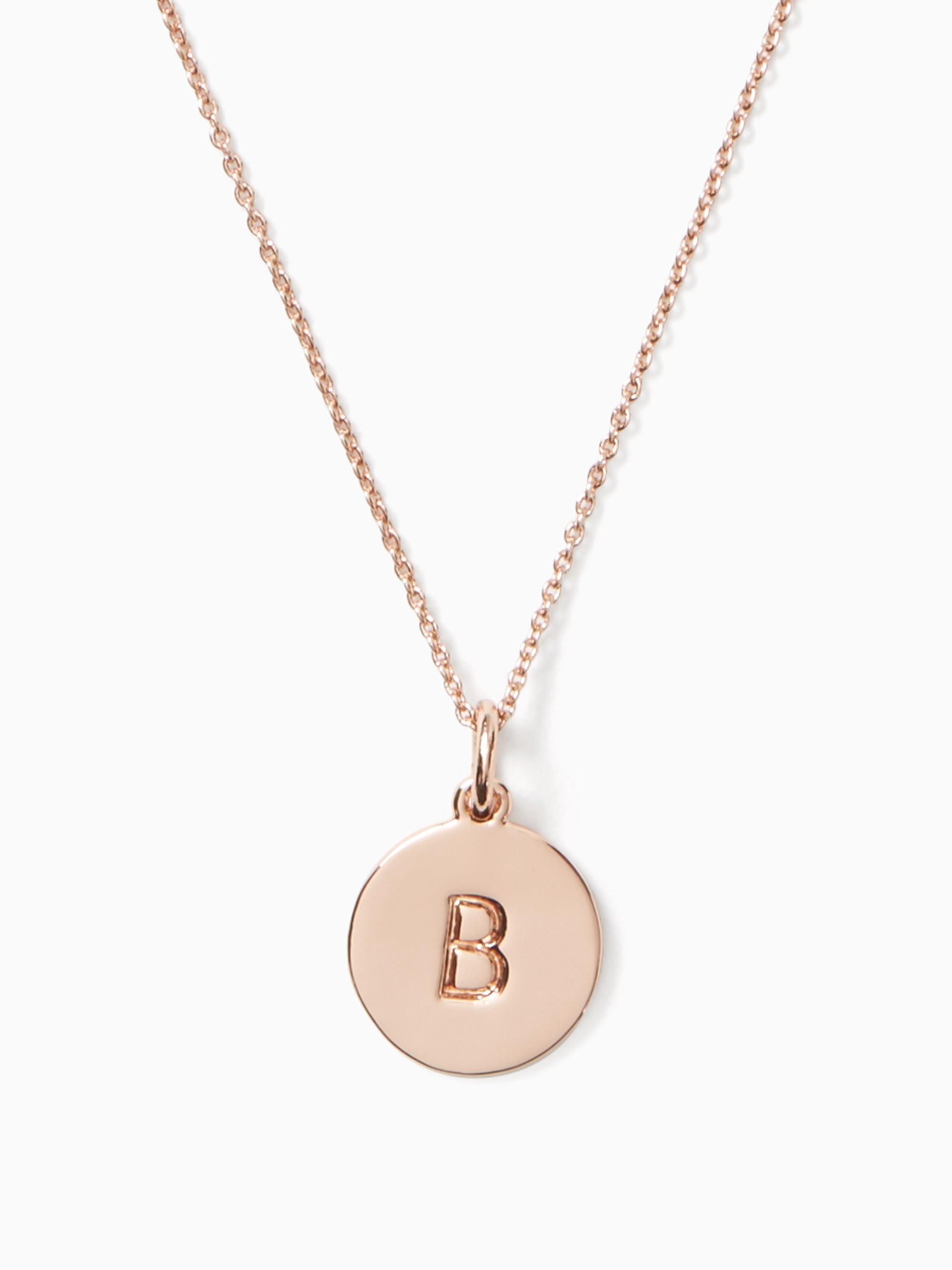 Kate Spade Initial Pendant ModeSens