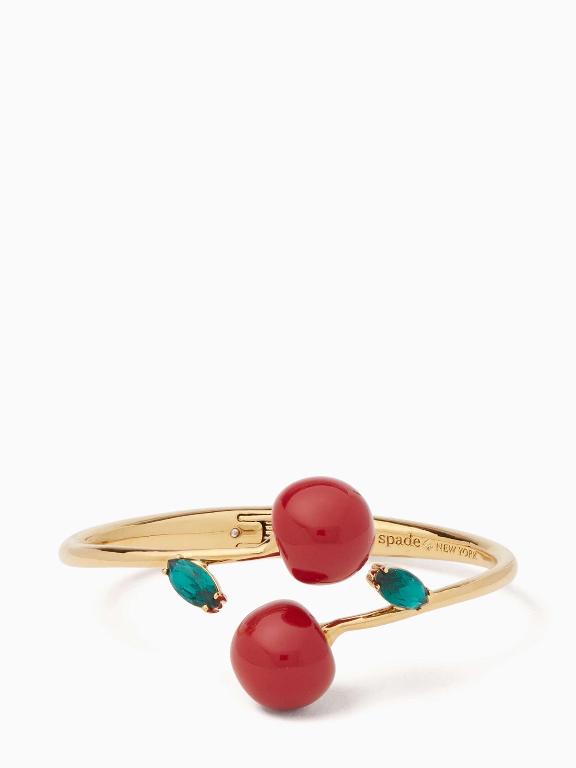 Kate Spade Ma Chérie Cherry Open Hinged Cuff ModeSens