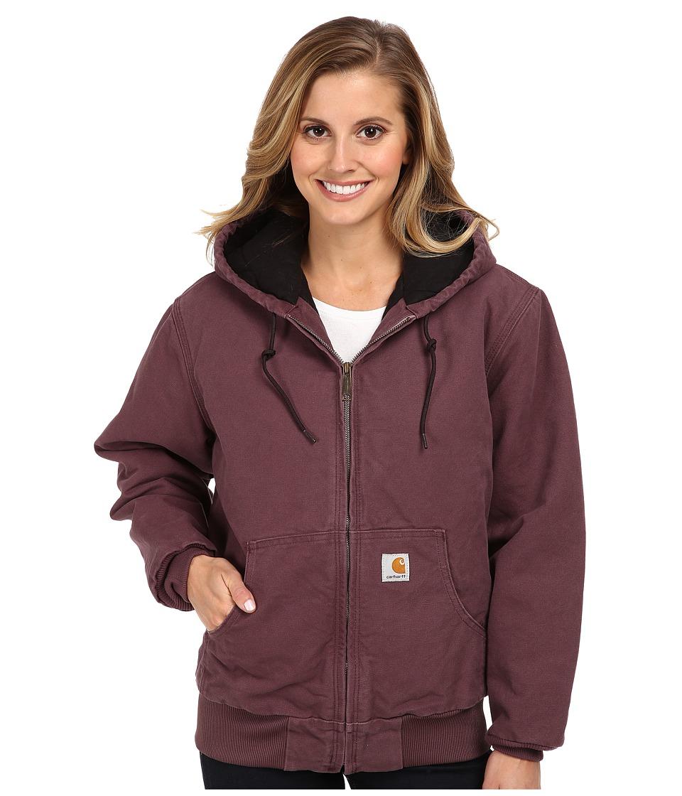 Carhartt Sandstone Active Jacket (dusty Plum) Women's Coat ModeSens