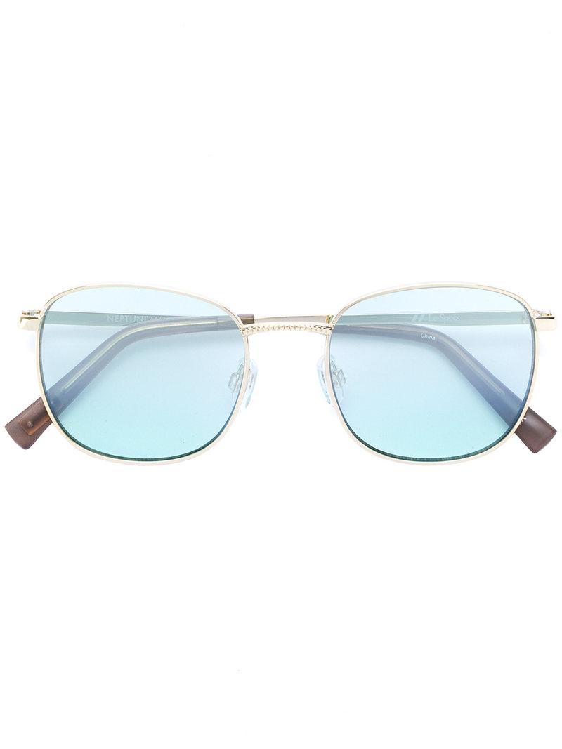 Le Specs Tinted Square Sunglasses ModeSens
