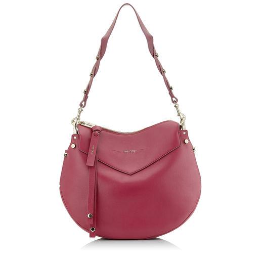 Jimmy Choo Artie Vino Nappa Leather Shoulder Bag ModeSens
