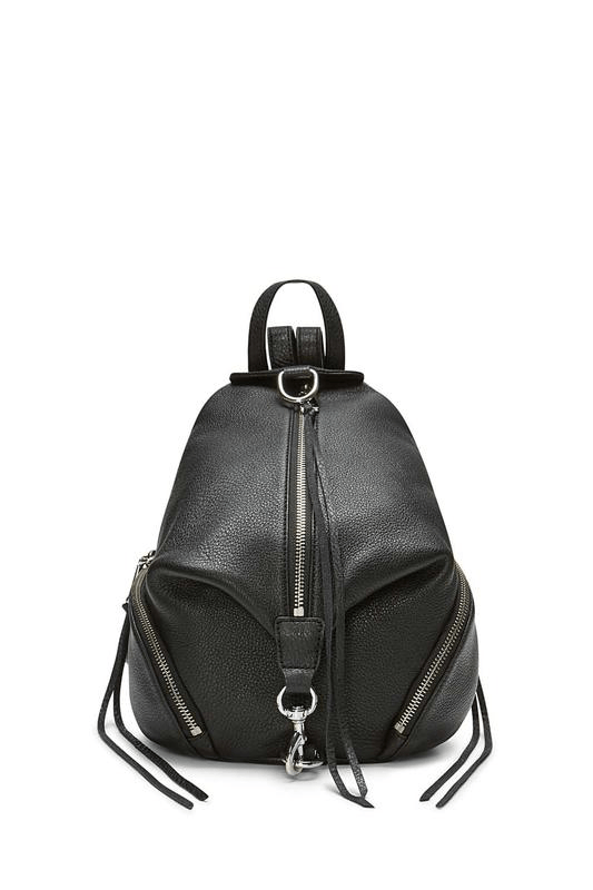 Rebecca Minkoff Medium Julian Backpack Black ModeSens