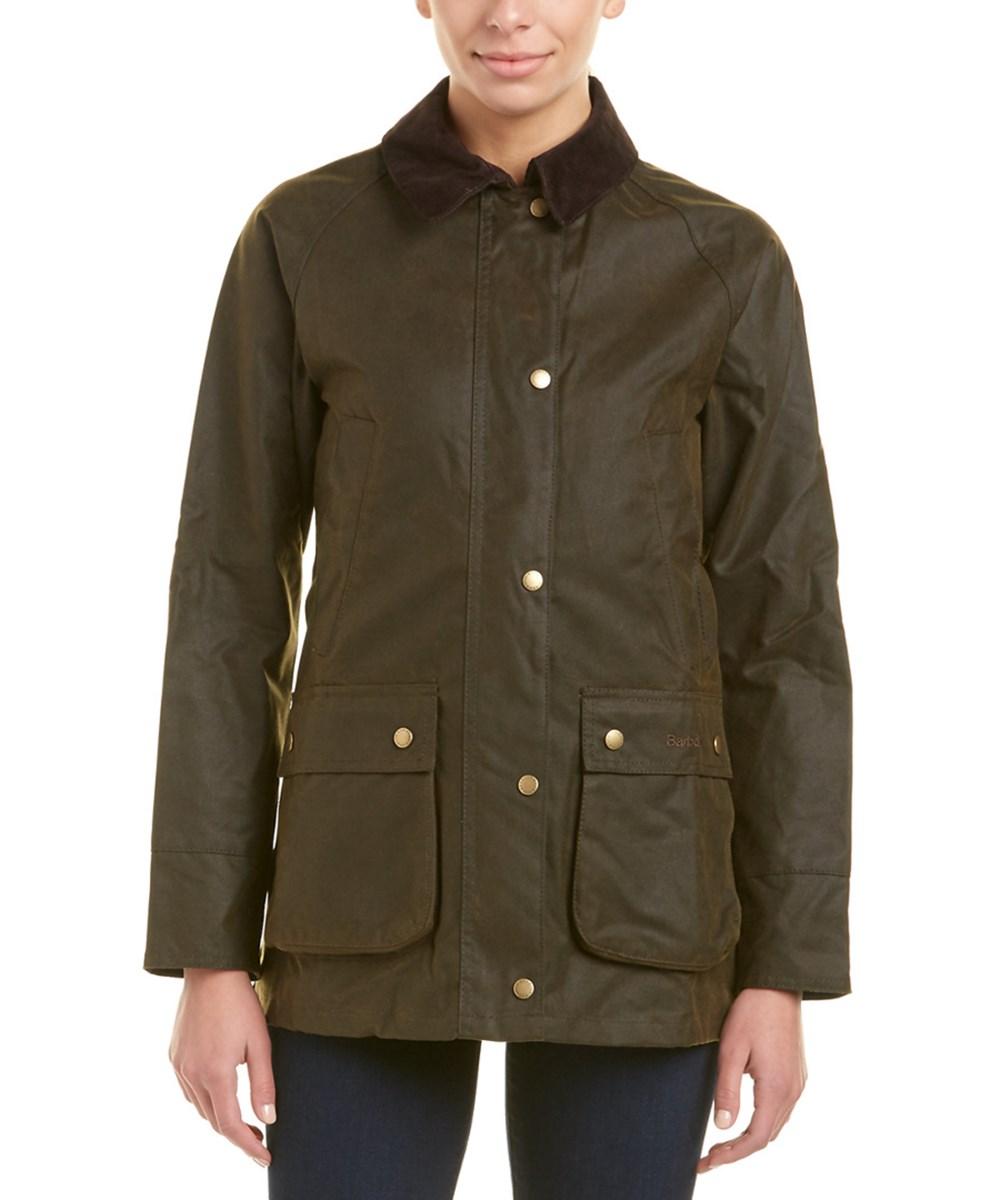 Barbour Acorn Wax Jacket In Olive ModeSens