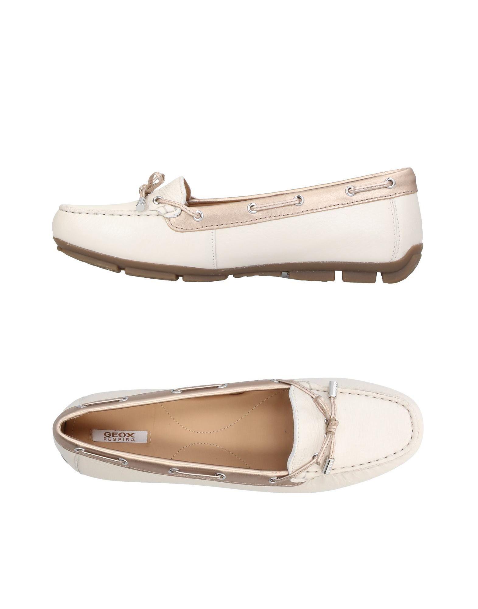 Geox Loafers In Ivory ModeSens
