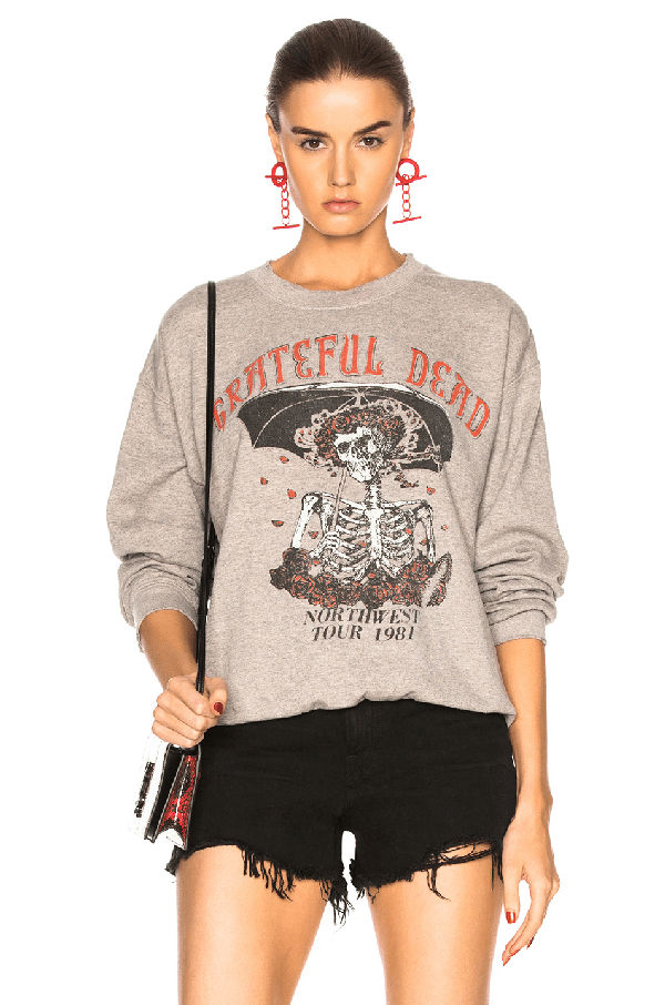 Madeworn Grateful Dead Northwest 1981 Sweatshirt In Gray ModeSens