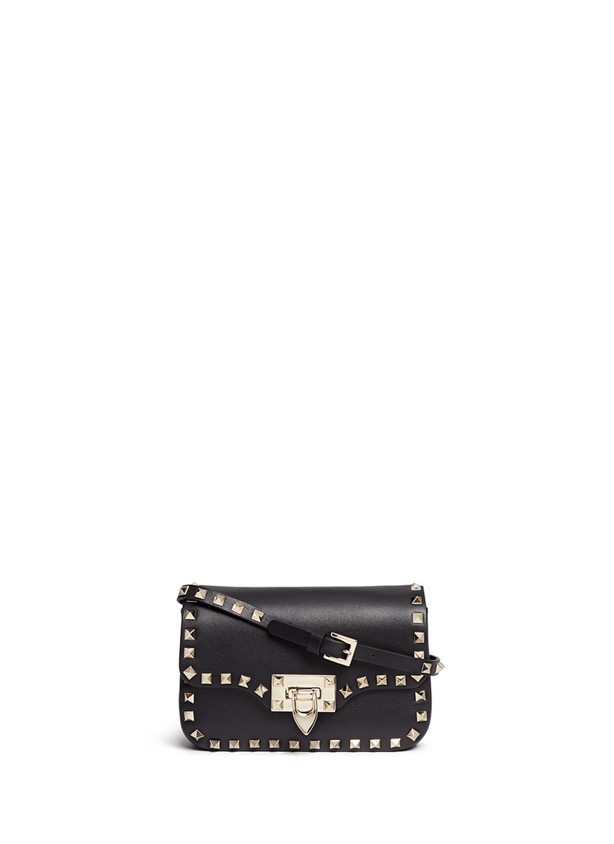 Valentino Garavani 'rockstud' Small Leather Crossbody Bag ModeSens
