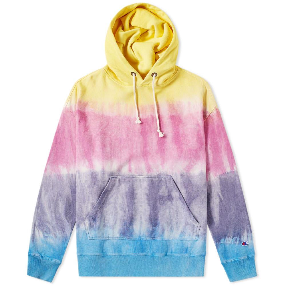 Champion Tie Dye Hoodie Sweatshirt Hoodie and Sweater
