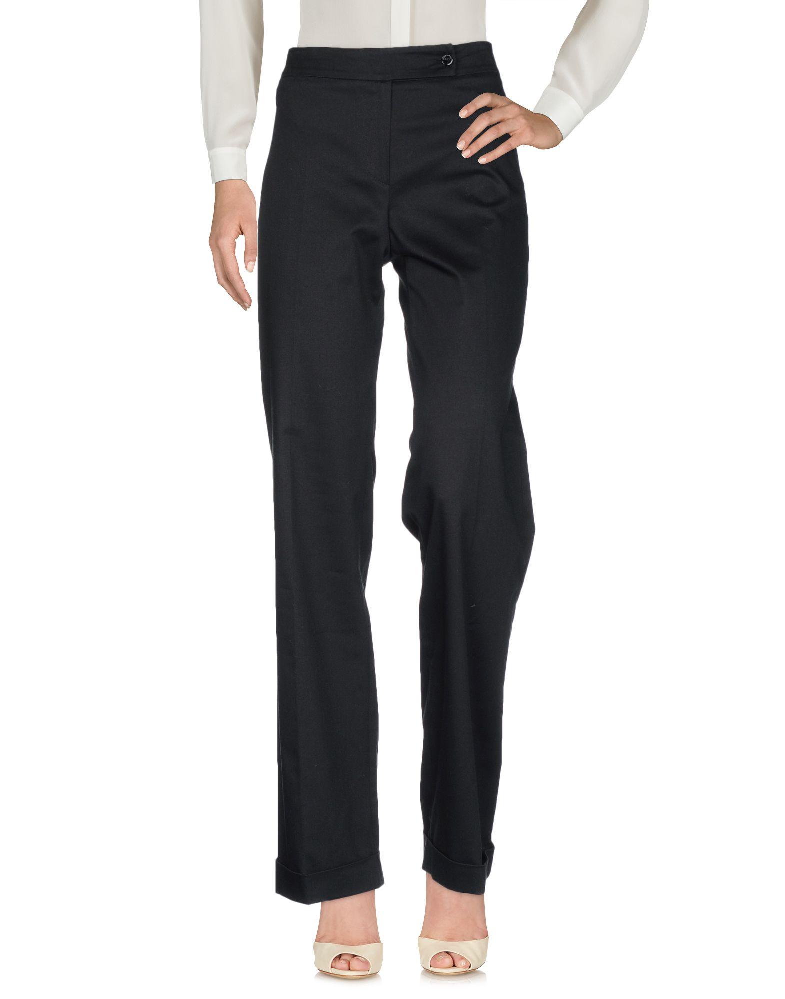 Blumarine Casual Pants In Black ModeSens